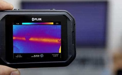 איתור-נזילות-מים איתור נזילות במצלמה תרמית - איציק דגן