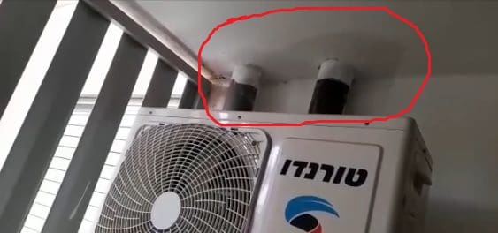 נזילת מים מצנרת ביוב טיפול ממוקד בצינור הנוזל