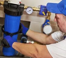 התקנת פילטרים ושעוני מים