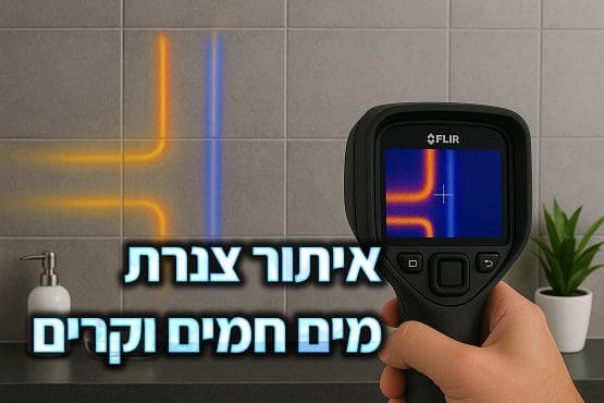 איתור צנרת מים חמים וקרים