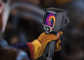 איתור נזילות במצלמה טרמית אינסטלטור בבת ים