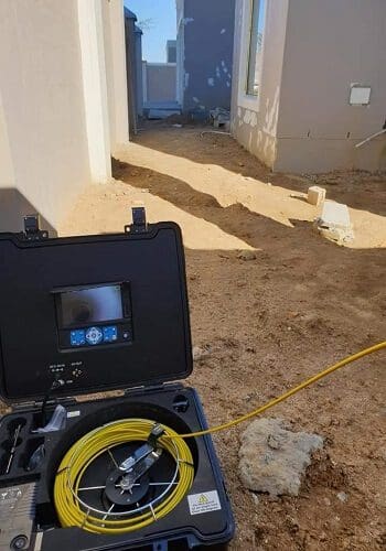 מצלמת סיב אופטי לבדיקת מפגעים בצנרת