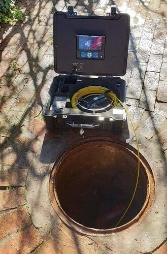 סיב אופטי לאיתור מפגעים ונזילות בצנרת הביוב ראשית